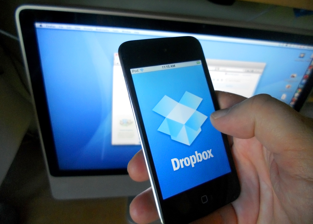 Dropbox iPhoneアプリ